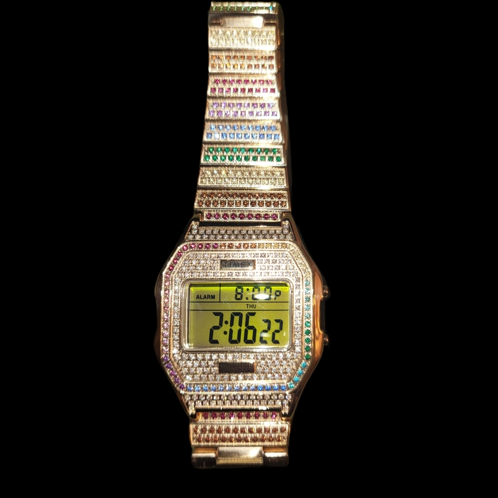 Limited Edition Timex x Judith Liber Watch w/ Swarovski Crystals